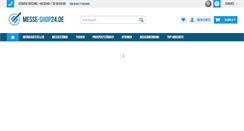 Desktop Screenshot of messe-shop24.de